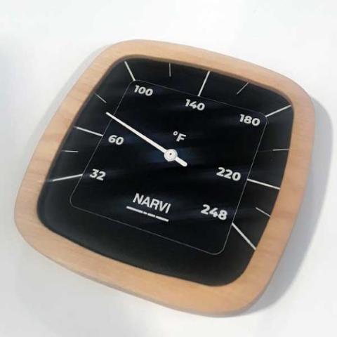 Narvi Black Fahrenheit, Thermometer