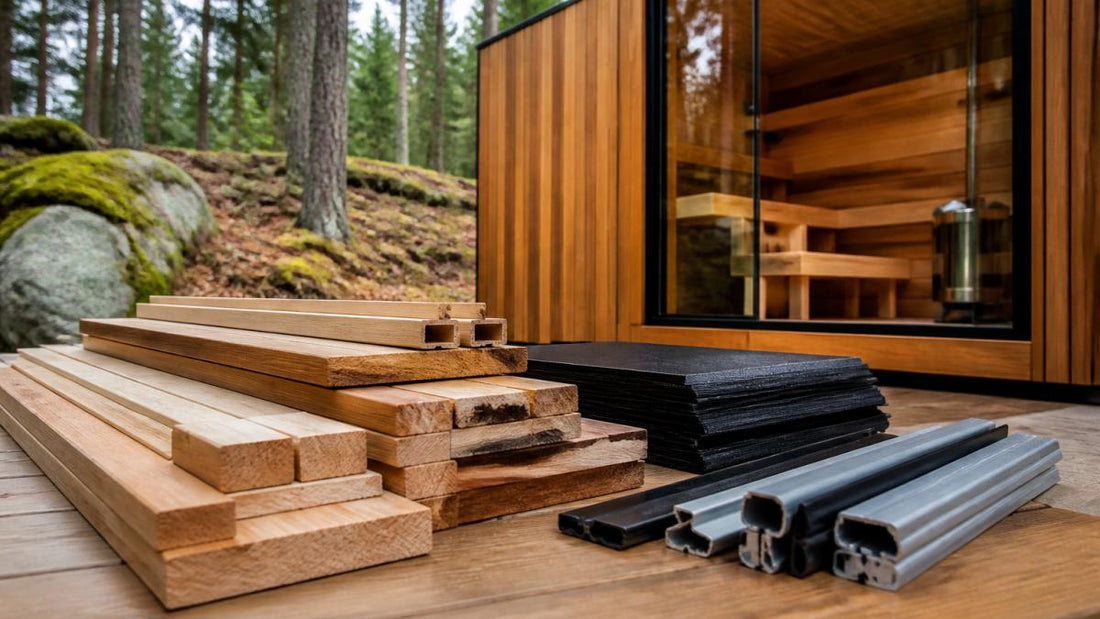 Durable Outdoor Sauna Construction Materials: 2026 Guide