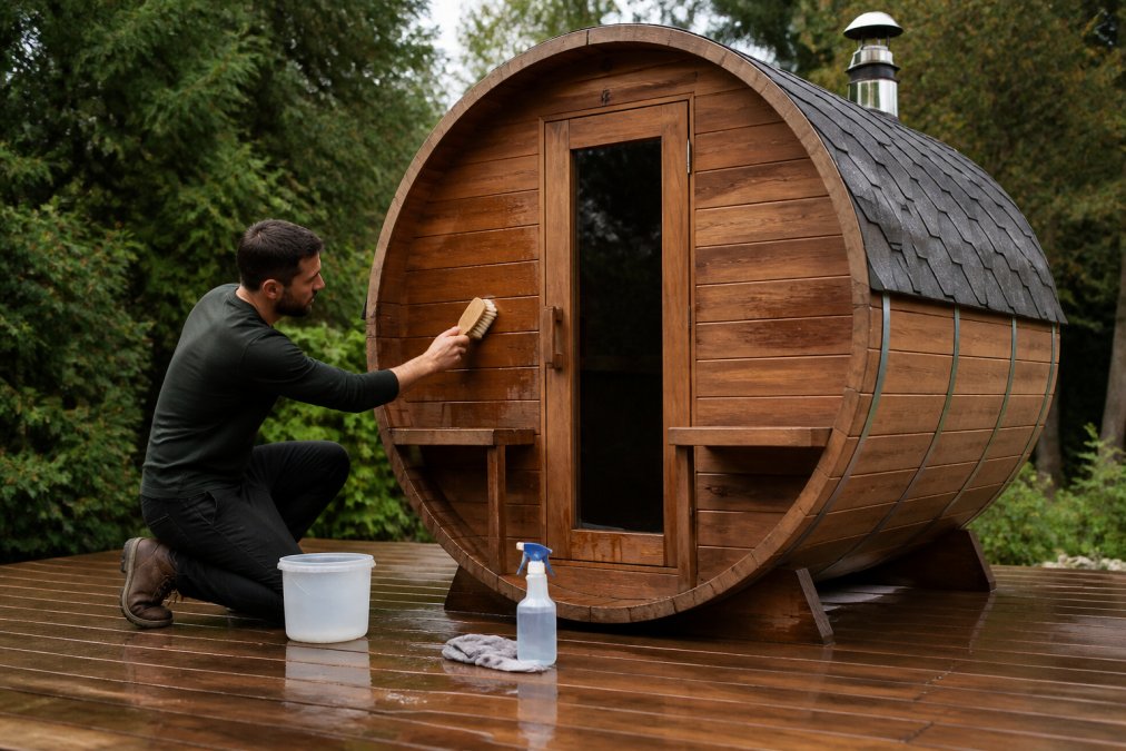 How to Maintain an Outdoor Cedar Sauna: 2026 Guide