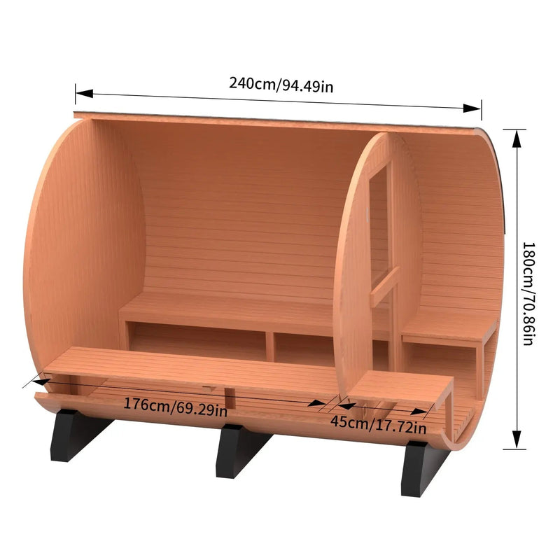Handcrafted Red Cedar Construction