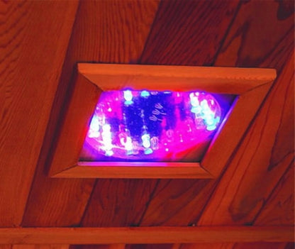 Sunray Sierra 2-Person Infrared Cedar Sauna with Carbon Heaters
