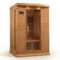 Infrared Sauna Built for Low EMF Wellness, Canadian Hemlock Wood, 6 Carbon Panels, Fast 1-Hour Setup