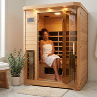 2-Person Low EMF (Under 8MG) FAR Infrared Sauna (Canadian Hemlock) — Lifestyle