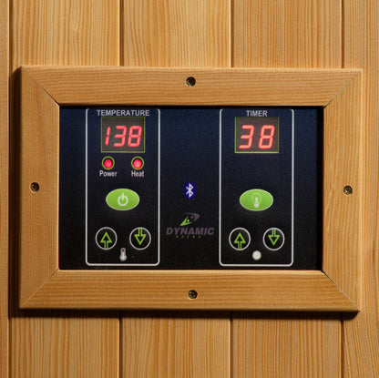 (New 2026 Model) Dynamic "Gracia" 1-2 Person Ultra Low EMF FAR IR Sauna (DYN-6119-01 Elite)