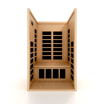(New 2026 Model) Dynamic "Gracia" 1-2 Person Ultra Low EMF FAR IR Sauna (DYN-6119-01 Elite)
