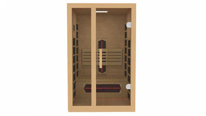 (New 2026 Model) Dynamic Gracia 1-2-Person Full Spectrum Near Zero EMF FAR IR Sauna (DYN-6119-03 FS)