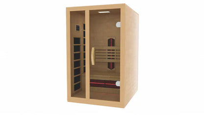(New 2026 Model) Dynamic Gracia 1-2-Person Full Spectrum Near Zero EMF FAR IR Sauna (DYN-6119-03 FS)