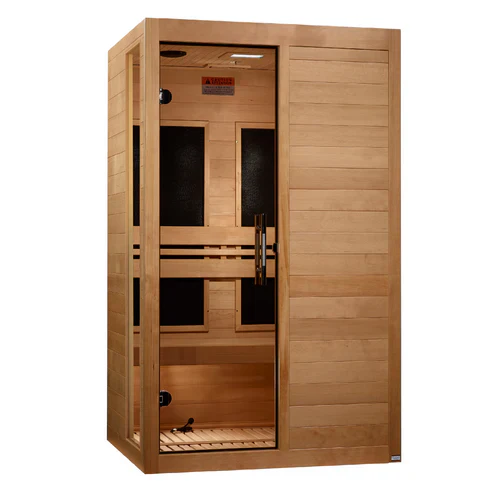 (New 2026 Model) Dynamic "Lucca" 2 Person Low EMF FAR IR Sauna (DYN-6215-05)