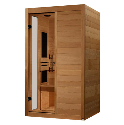 (New 2026 Model) Dynamic "Lucca" 2 Person Ultra Low EMF FAR IR Sauna (DYN-6215-05 Elite)