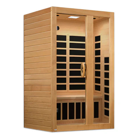 (New 2026 Model) Dynamic "Serena" 2 Person Low EMF FAR IR Sauna (DYN-6229-01)