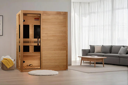 (New 2026 Model) Dynamic "Toscana" 3 Person Low EMF FAR IR Sauna (DYN-6315-05)