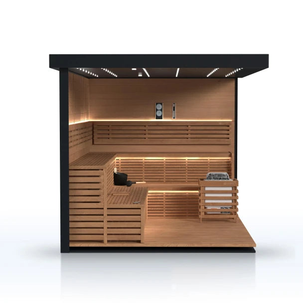 Camellia Outdoor Sauna – 7-8 Person