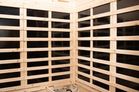 Lomant 4-Person Far Infrared Outdoor Sauna Room – Home Spa Sauna Cabin