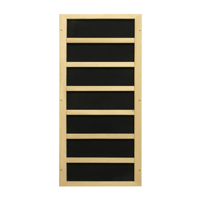 Golden Designs 3-Person Full Spectrum PureTech™ Near Zero EMF FAR Infrared Sauna with Himalayan Salt Bar & Canadian Hemlock