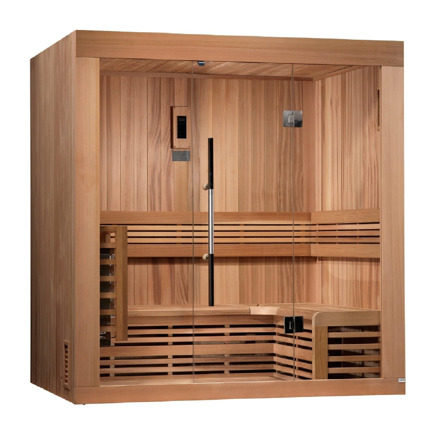 Golden Designs "Copenhagen Edition" 3-Person Traditional Steam Sauna