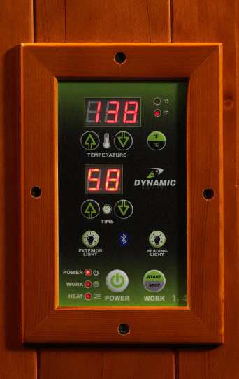 Dynamic "Avila Elite" 1-2 Person Ultra Low EMF FAR Infrared Sauna