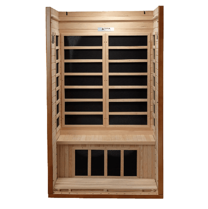 Dynamic "Barcelona Elite" 1-2 Person Ultra Low EMF FAR Infrared Sauna