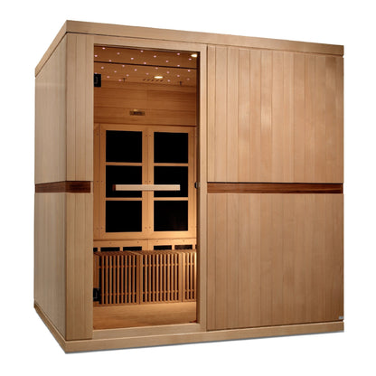 Dynamic "Catalonia" 8-Person Near Zero EMF Wheel Chair Sauna