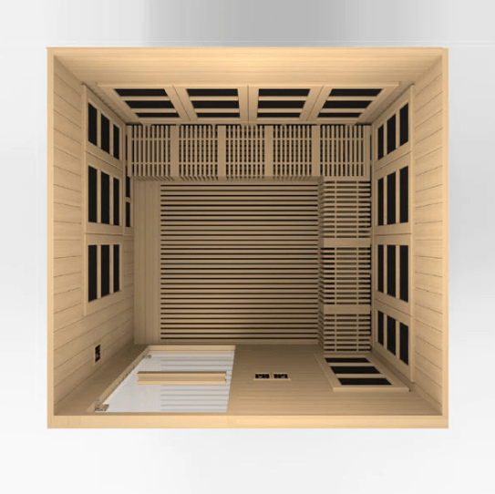 Dynamic "Catalonia" 8-Person Near Zero EMF Wheel Chair Sauna
