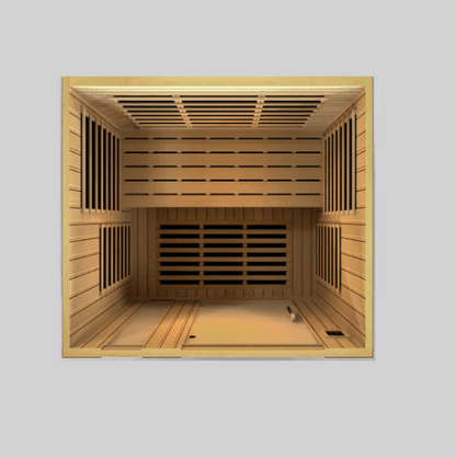 Dynamic "Lugano" 3-Person Low EMF FAR Infrared Sauna