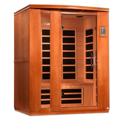 Dynamic "Lugano" 3-Person Low EMF FAR Infrared Sauna
