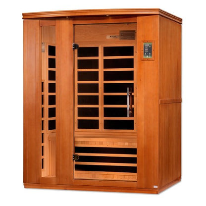 Dynamic "Lugano" 3-Person Low EMF FAR Infrared Sauna