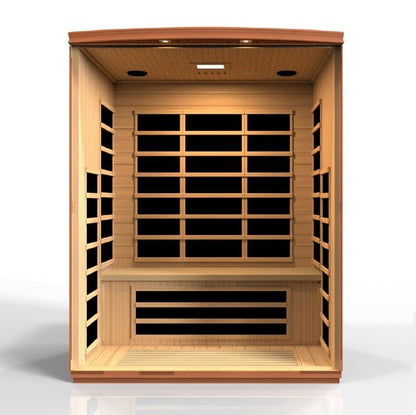 Dynamic "Lugano" 3-Person Low EMF FAR Infrared Sauna
