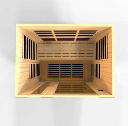 Dynamic "Lugano Elite" 3-Person Ultra Low EMF FAR Infrared Sauna