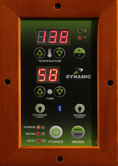 Dynamic "Lugano Elite" 3-Person Ultra Low EMF FAR Infrared Sauna