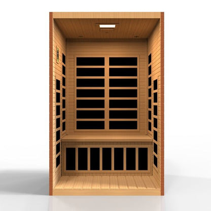 Dynamic "Santiago Elite" 2-Person Ultra Low EMF FAR Infrared Sauna