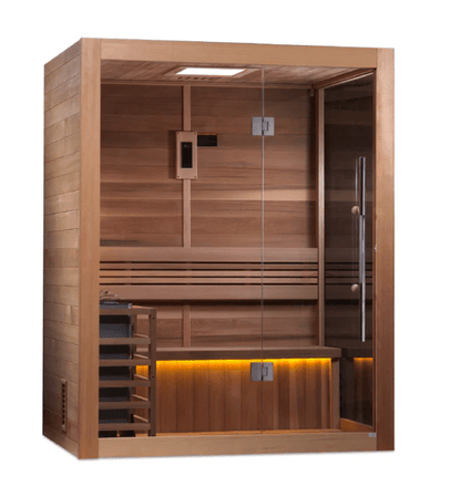 Golden Designs "Hanko Edition" 2 Person Indoor Traditional Steam Sauna