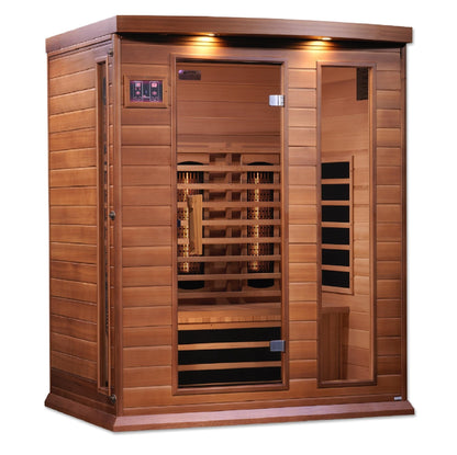 Maxxus 3-Person Full Spectrum Infrared Sauna with Canadian Red Cedar