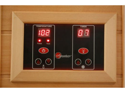 Maxxus 4-Person Low EMF FAR Infrared Sauna Canadian Red Cedar