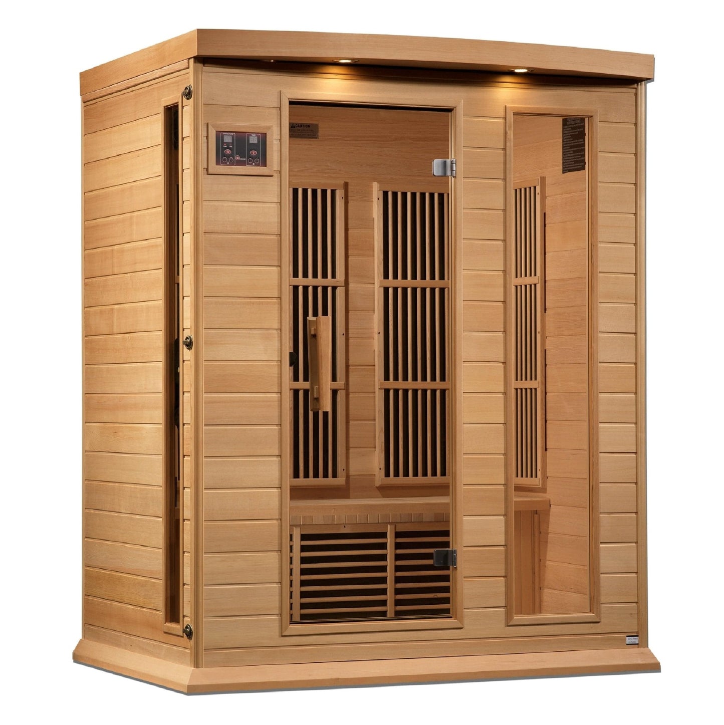 Maxxus Near Zero EMF FAR Infrared Sauna with Canadian Hemlock