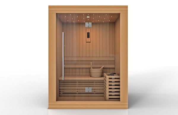 Golden Designs "Sundsvall Edition" 2-Person Traditional Steam Sauna