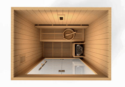 Golden Designs "Sundsvall Edition" 2-Person Traditional Steam Sauna