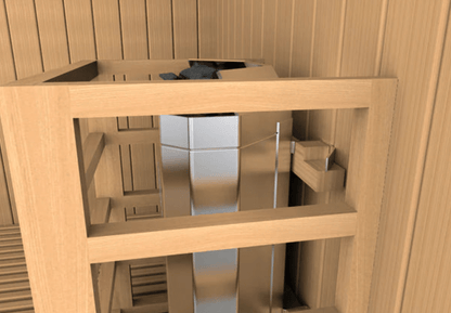 Golden Designs "Sundsvall Edition" 2-Person Traditional Steam Sauna