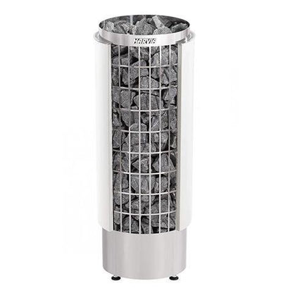 Harvia Cilindro Half Series 10.5kW Stainless Steel Sauna Heater at 240V 1PH