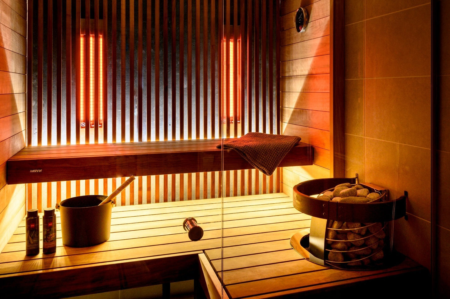 Harvia Spirit SP60E Electric Sauna Heater Package - 240V/1PH (Home Use) / Xenio CX30 + WiFi Control Package