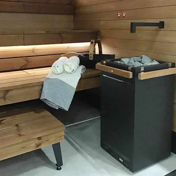 Harvia Virta HL80E 8kW Electric Sauna Heater Package
