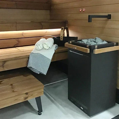 Harvia Virta HL90E Electric Sauna Heater Package