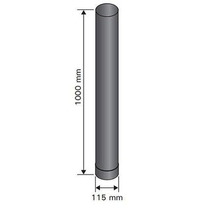 Harvia Smoke Pipe WZ (Stainless Steel)