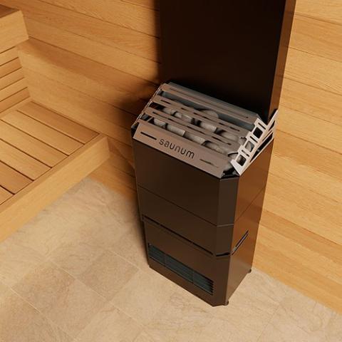Saunum AIR 5 CSB WiFi Sauna Heater Package